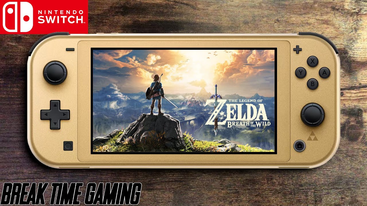The Legend of Zelda Breath of the Wild Nintendo Switch Lite