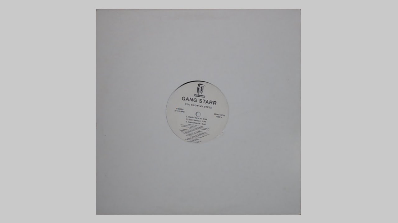 Gang Starr - You Know My Steez - 1997 Noo Trybe Records - Guru