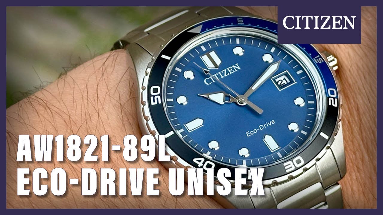 Unboxing The Citizen AW1821-89L - YouTube