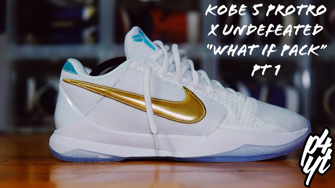 Nike Kobe 5 Protro X Undefeated What If Pack Pt. 1 Unboxing