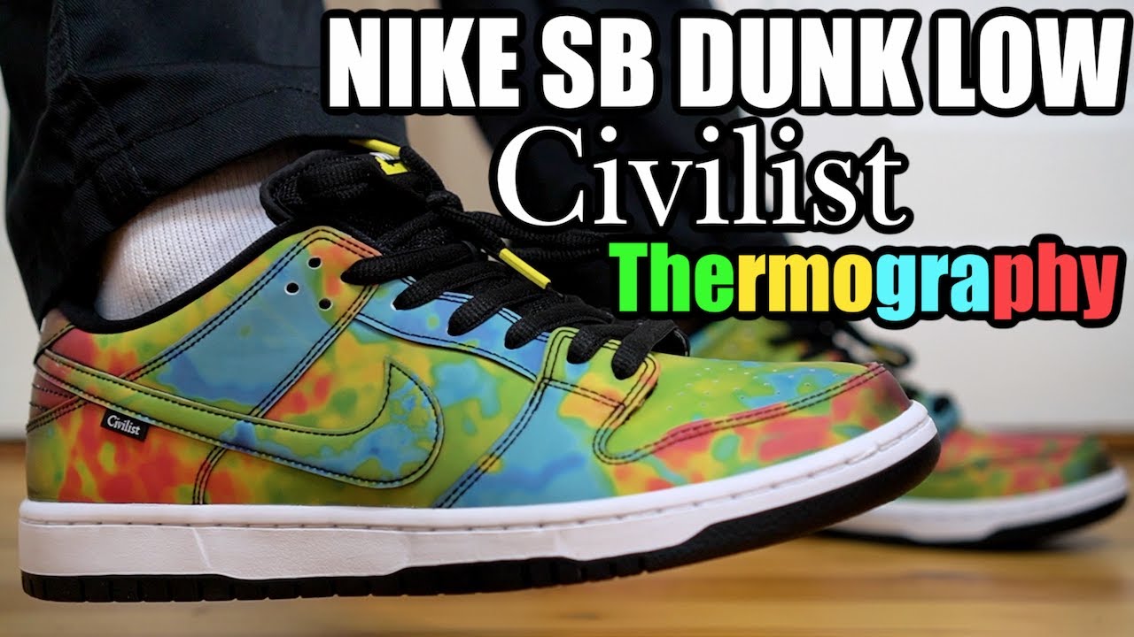 NIKE SB DUNK LOW CIVILIST THERMOGRAPHY REVIEW & ON FEET - DUNK OF