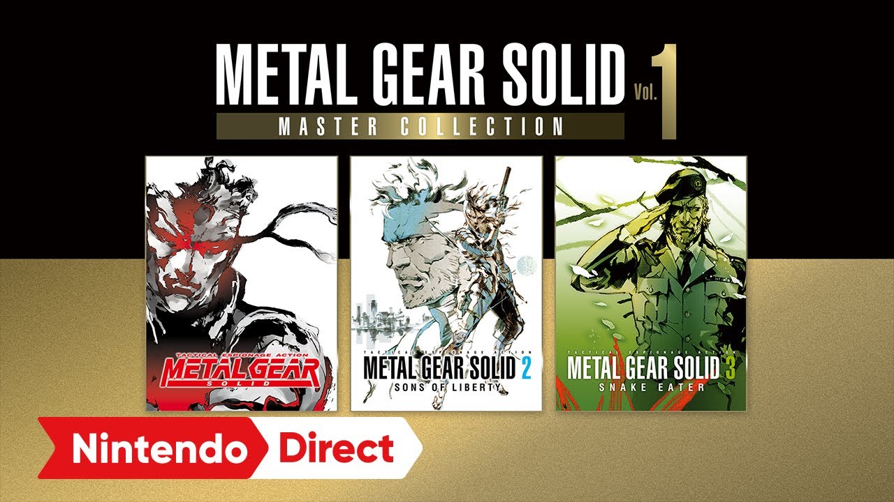 METAL GEAR SOLID: MASTER COLLECTION Vol.1 [Nintendo Direct 2023.6