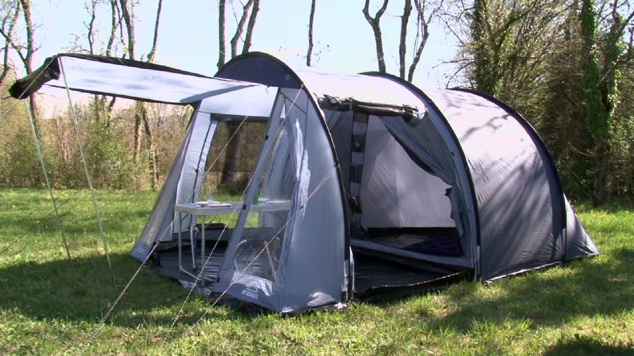 Tente McKINLEY Compact Tunnel 4 - INTERSPORT - YouTube