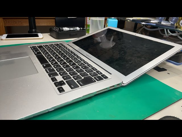 MacBook Air 2017 Display Screen Hinge Repair - YouTube
