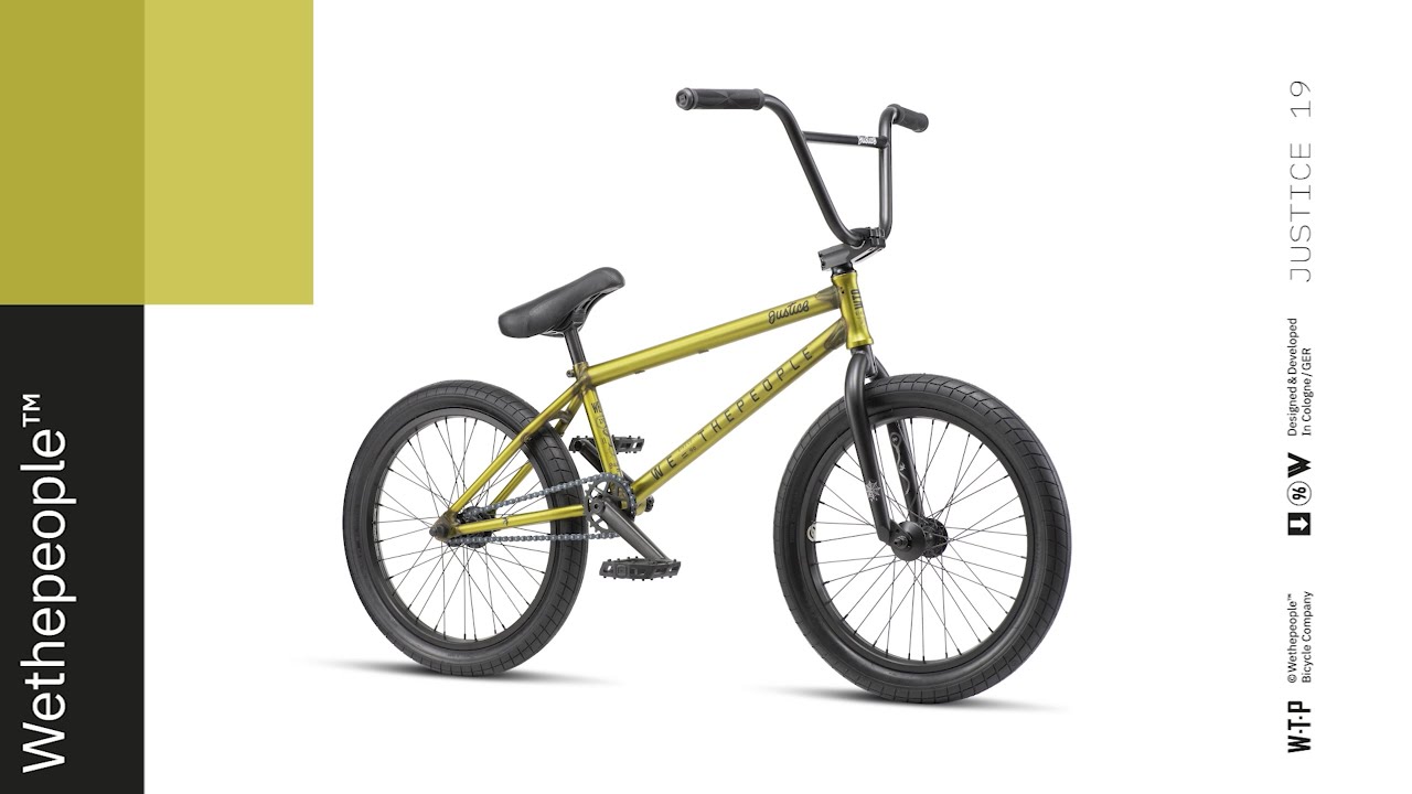 WETHEPEOPLE BMX #JUSTICE 2019 Complete Bike - YouTube