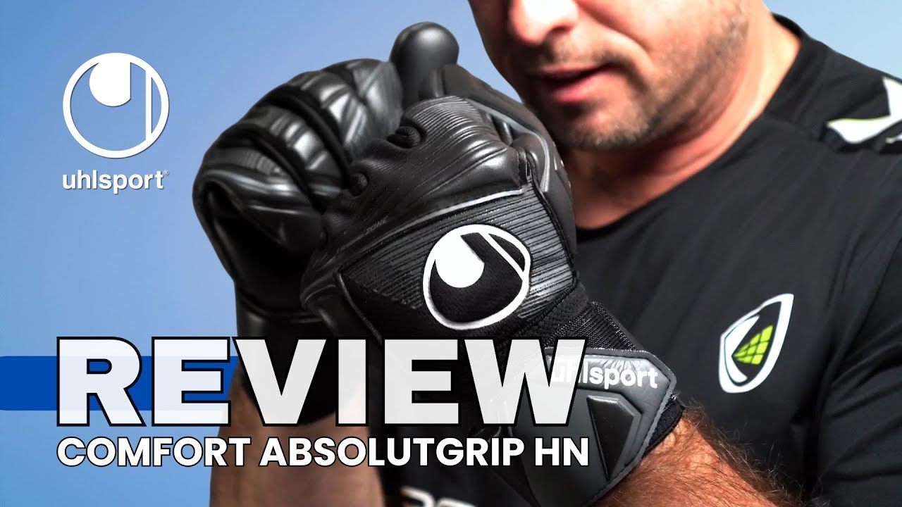 Uhlsport Comfort Absolutgrip HN Goalkeeper Glove Review - YouTube