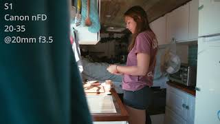 Canon nFD 20-35mm f3.5 Test Footage - YouTube