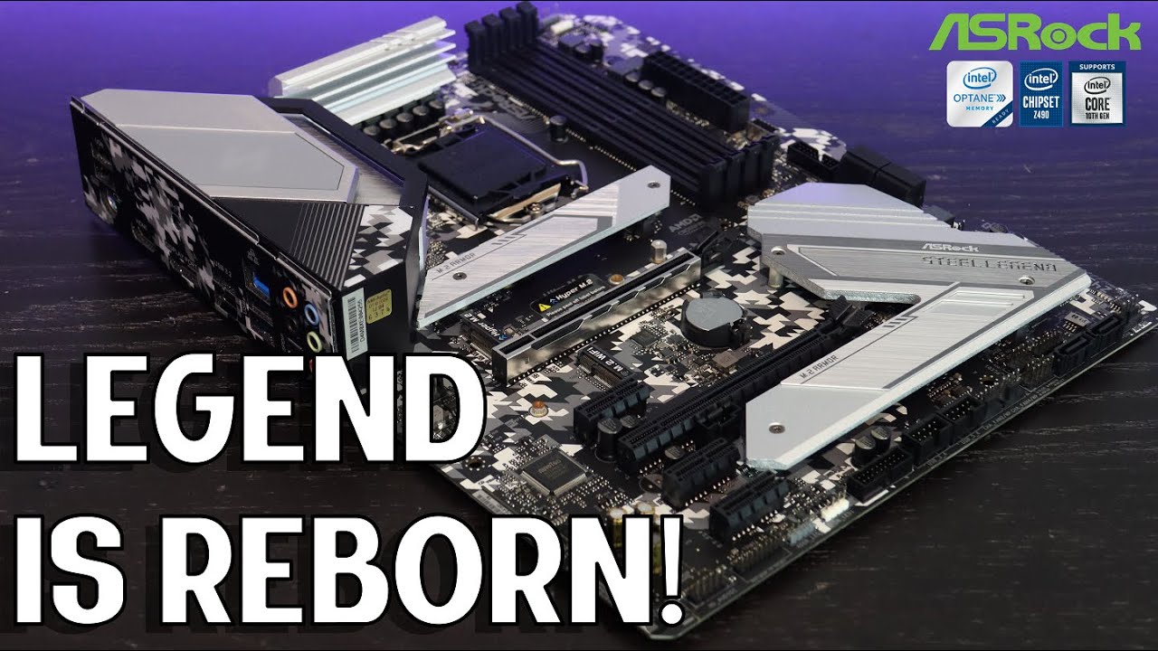 ASRock #Z490 Steel Legend - Introduction and Overview - YouTube