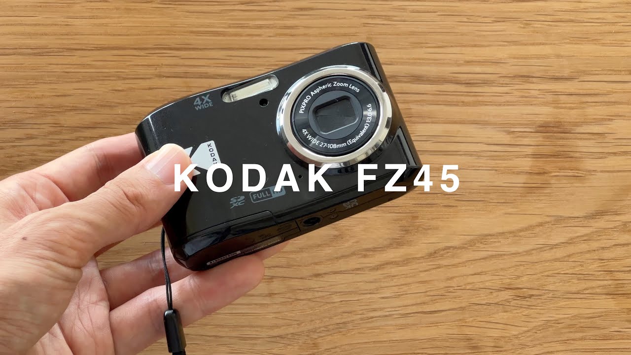Kodak FZ45 compact digital camera review - YouTube