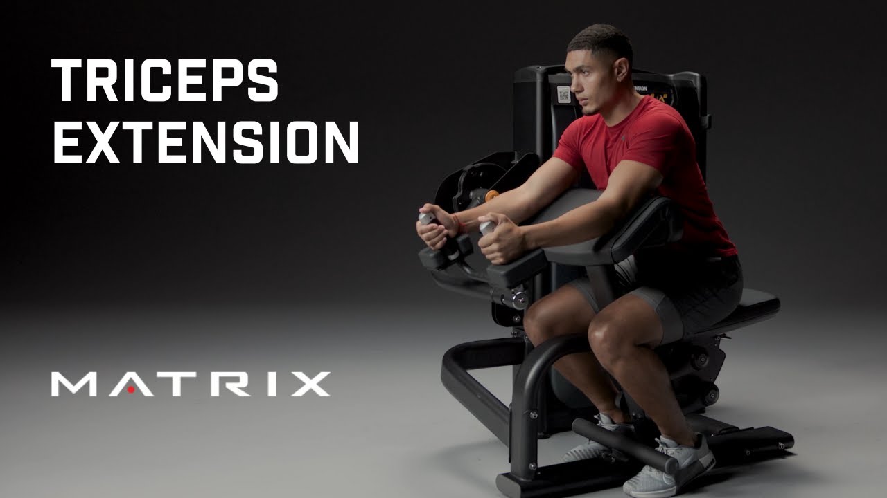 Ultra Series | Triceps Extension | Triceps Exercises - YouTube