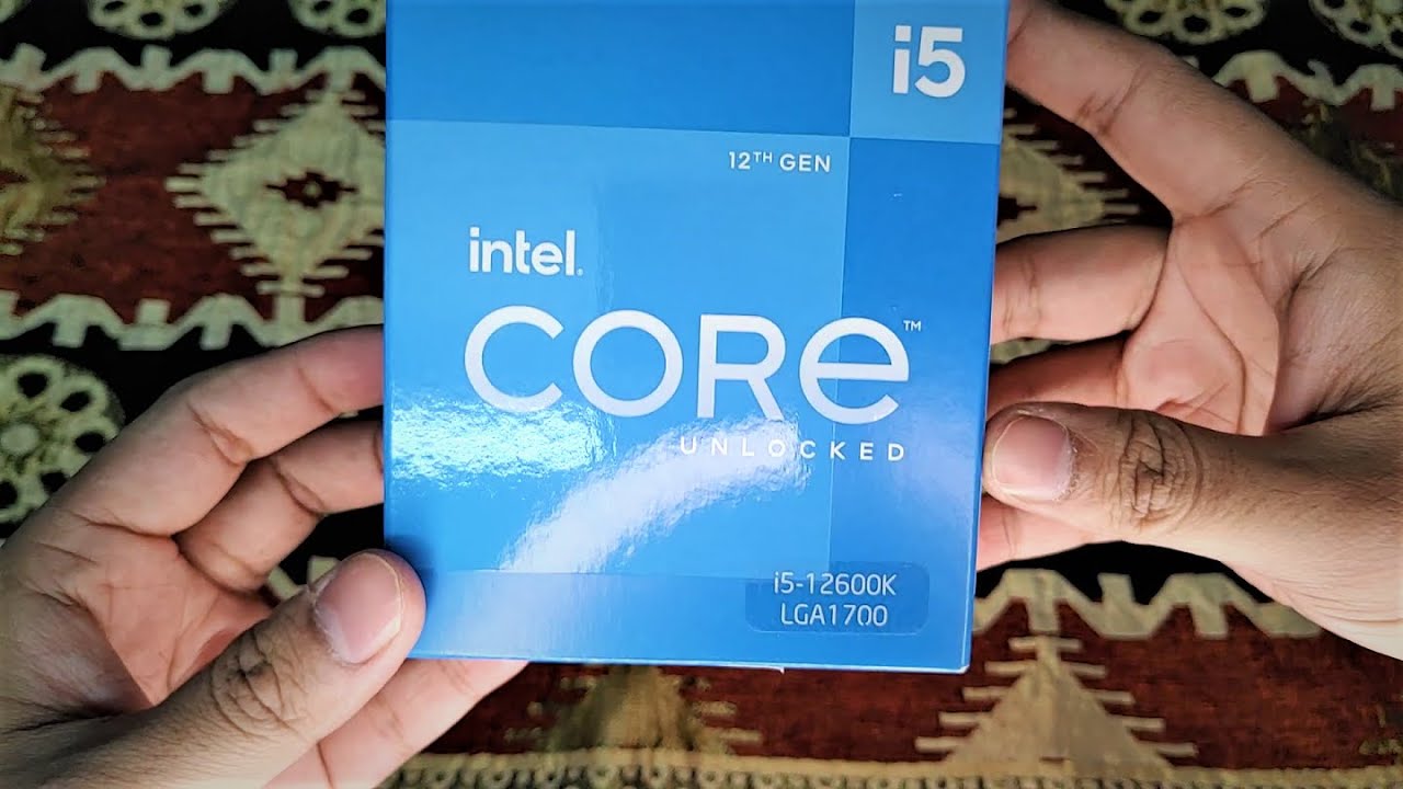 12th Gen i5 12600K Processor All Benchmarks & Unboxing - YouTube