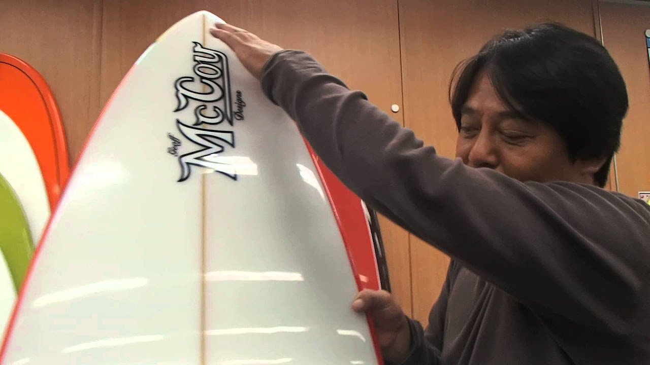 McCoy Surfboards LAZOR ZAP - YouTube