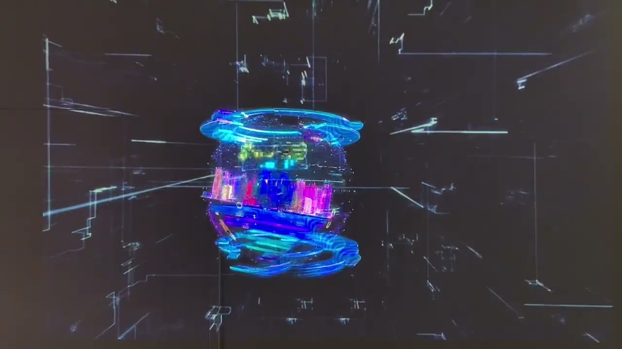 3D ホログラムディスプレイ×プロジェクター - YouTube