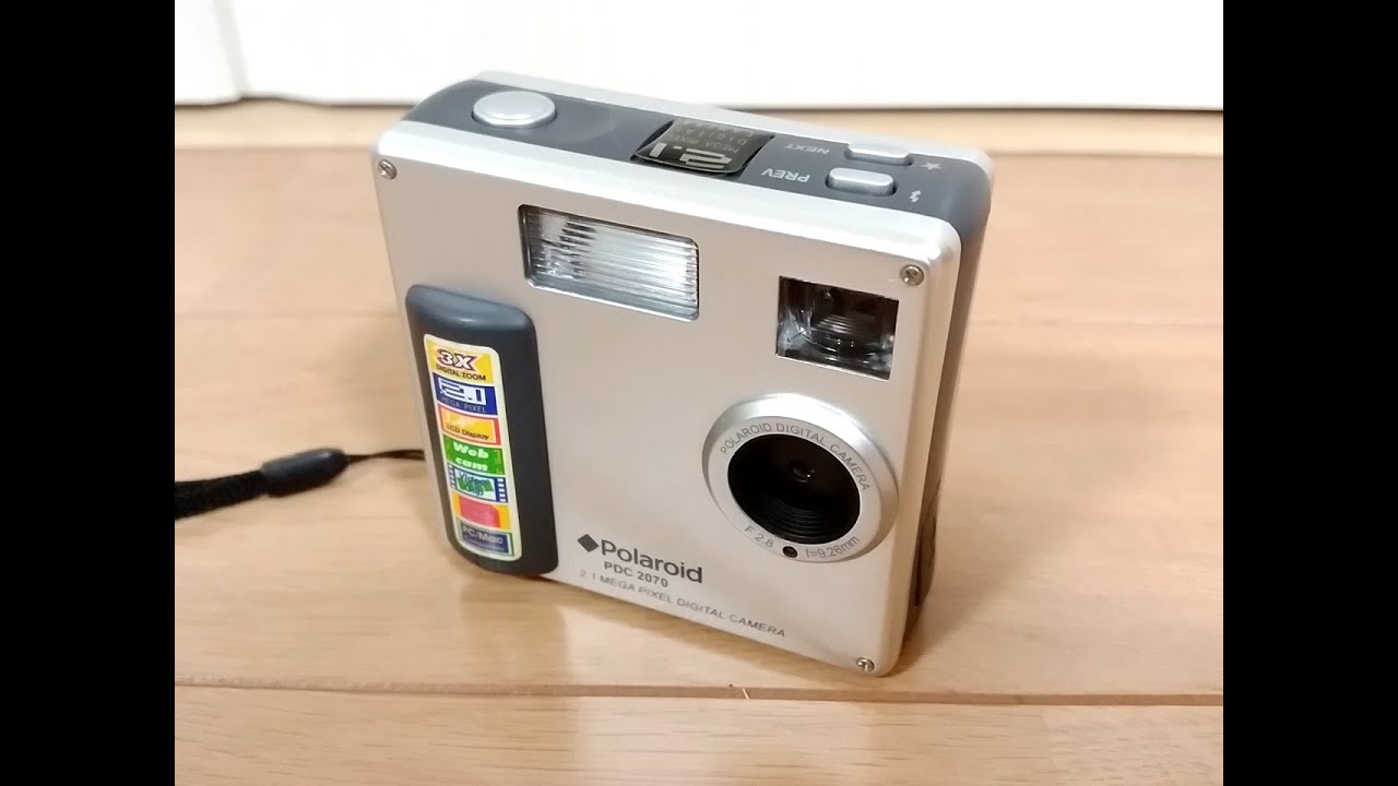 Polaroid PDC 2070 Digita Camera - YouTube