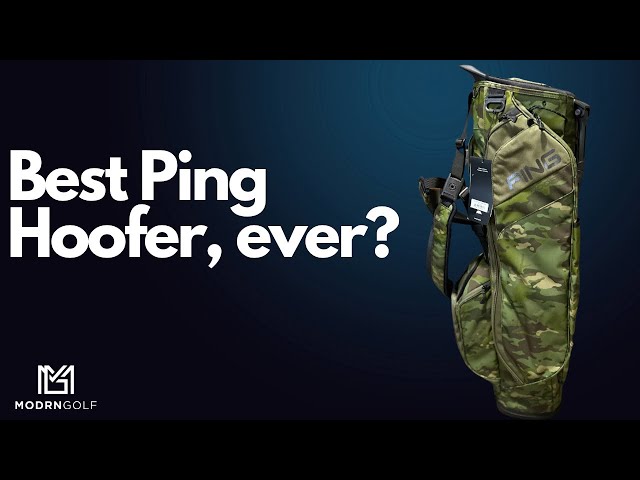 2023 2024 PING HOOFER CAMO REVIEW- BEST OVERALL BAG IN GOLF IN