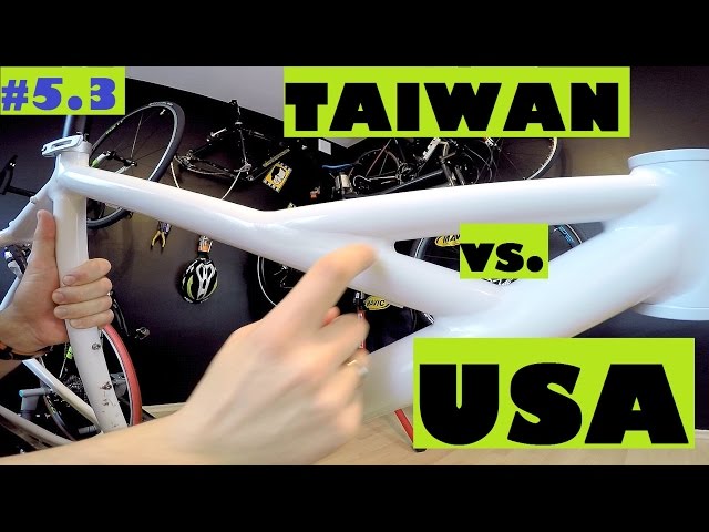 Cannondale Handmade in USA vs. Cannondale from Taiwan. Bikes in