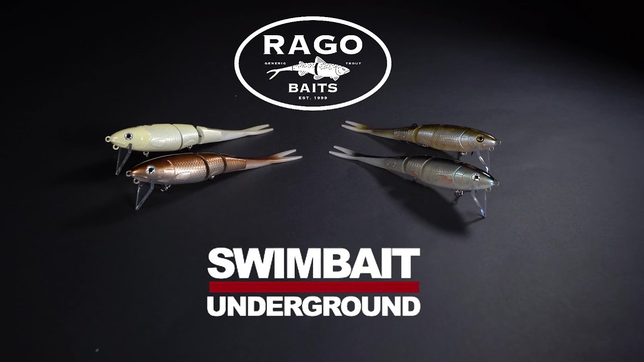 Swimbait Undergound x Rago Baits D3 - YouTube