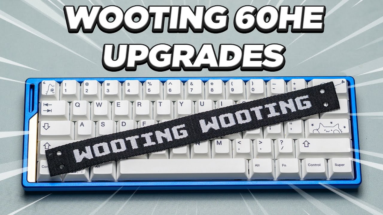 NEW Upgrades for Your Wooting 60HE! | Alumaze60 Case