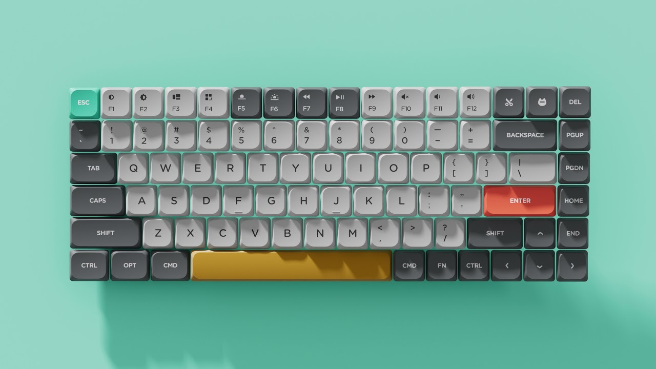 ホットスワップ機能搭載！お洒落な薄型ゲーミングキーボードAir75