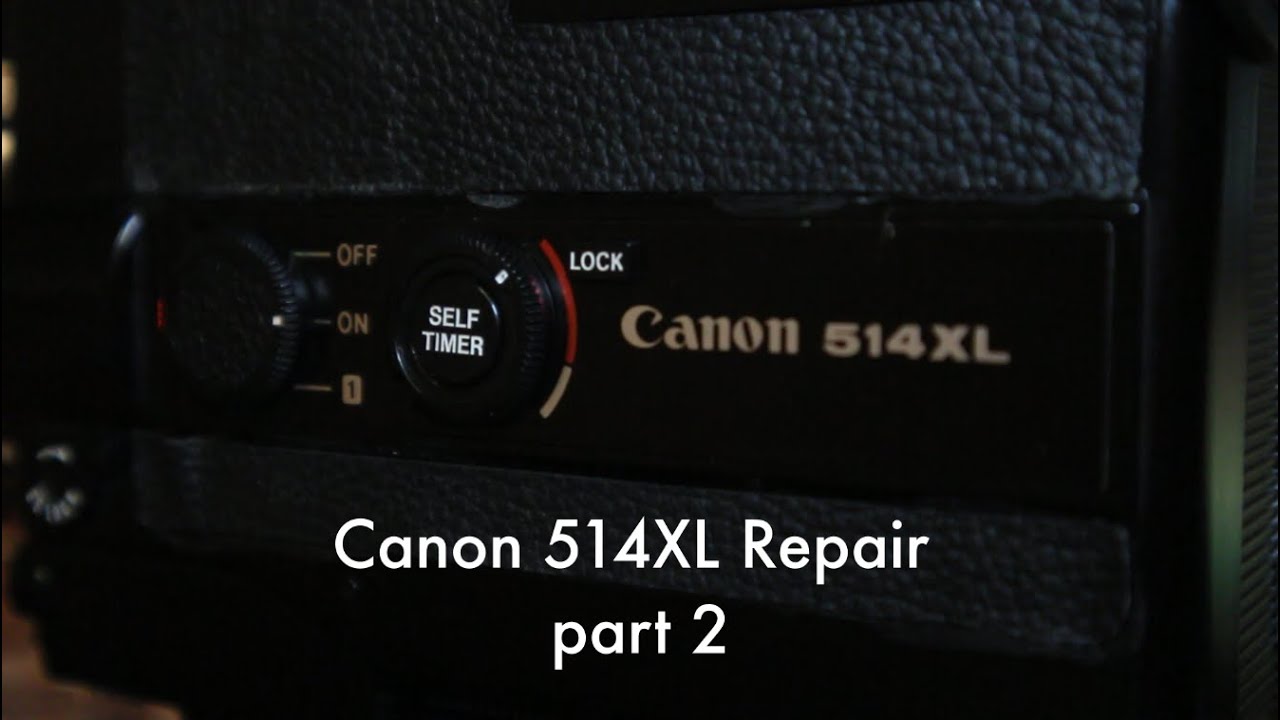 Canon 514 XL Repair Part 2 - YouTube