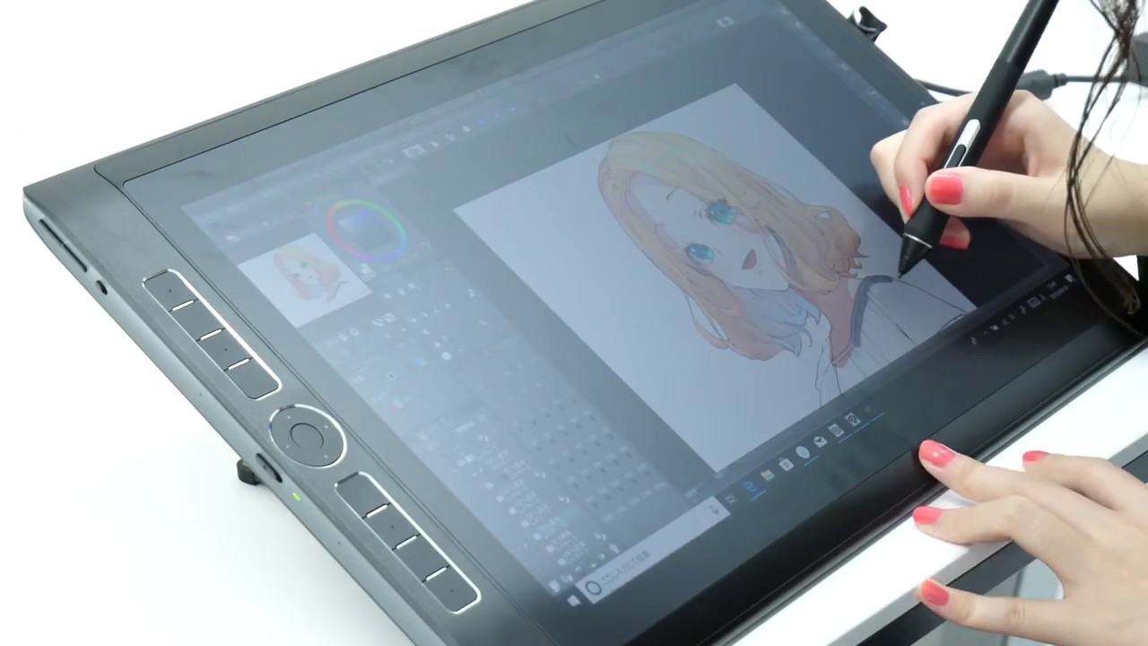 液晶タブレット「Wacom MobileStudio Pro 16」でイラストレーターさん