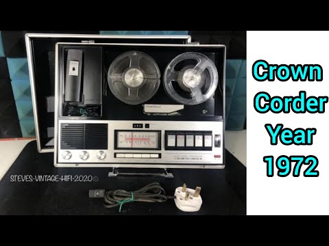 Vintage CROWN CORDER Crc-2500F クラウンコーダー m78460913494_1.jpg
