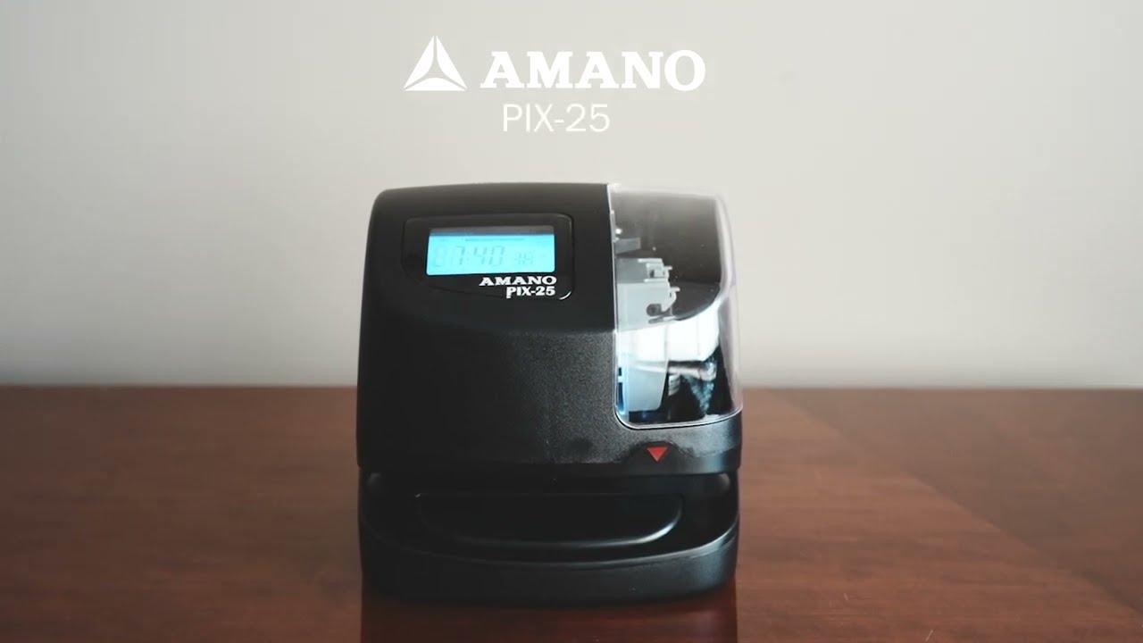 PIX-25 Electronic Time Recorder - Amano