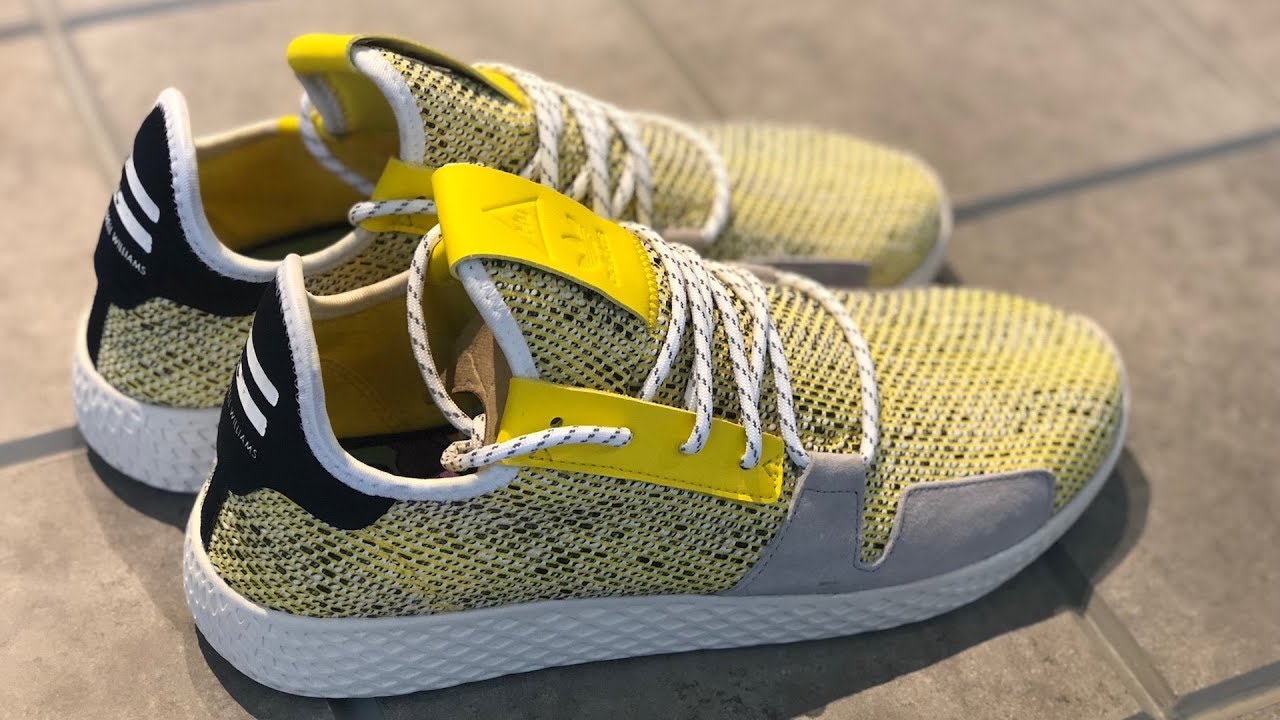 ADIDAS x PHARRELL SOLAR HU TENNIS V2 REVIEW! - YouTube