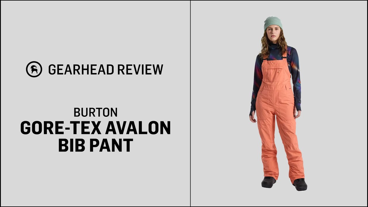 Burton Women's GORE-TEX Avalon Bib Pant | GH Review - YouTube
