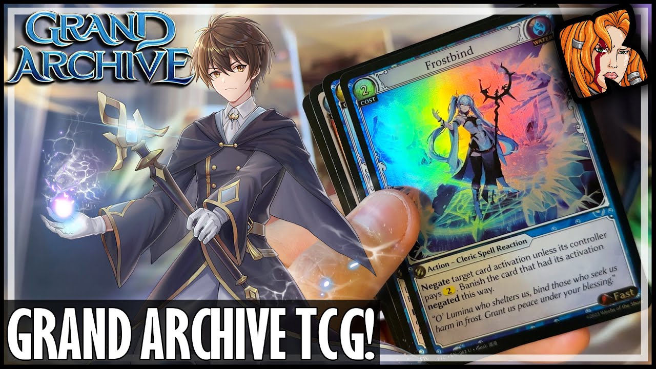 GRAND ARCHIVE TCG IS INCREDIBLE! - FRACTURED CROWN UNBOXING - YouTube