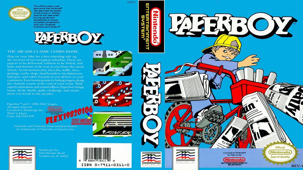 NES: Paper boy (rus) longplay [180] - YouTube