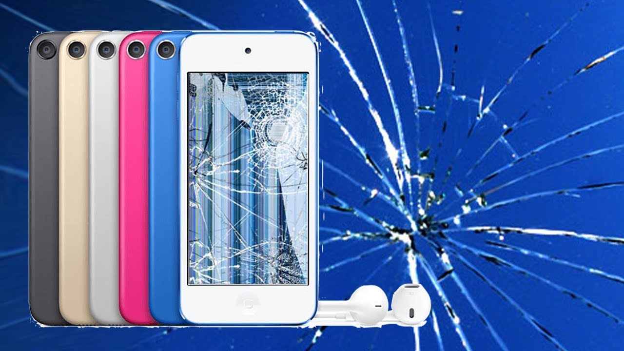 iPod touch 6 液晶画面割れ交換修理やり方方法 - YouTube