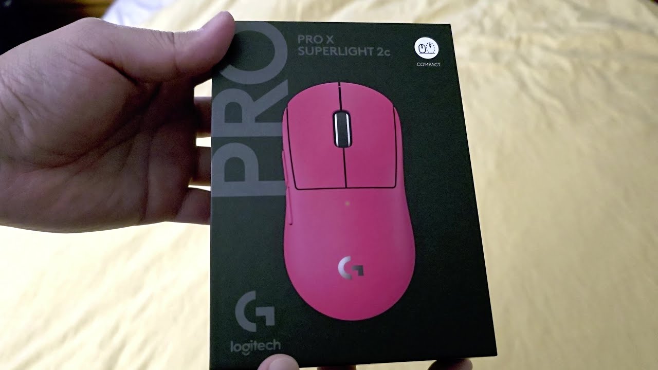 Logitech G Pro X Superlight 2C Lightspeed Wireless Mouse (Magenta
