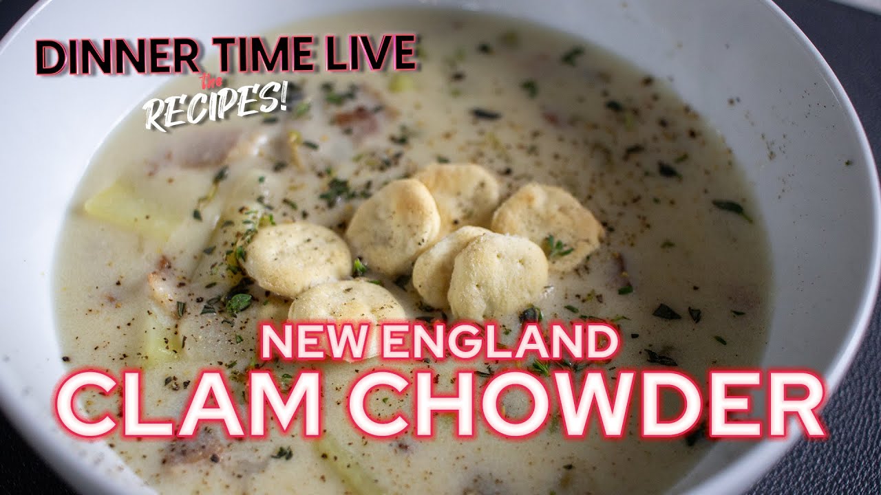 Clam Chowder | Dinner Time Live Recipes - YouTube