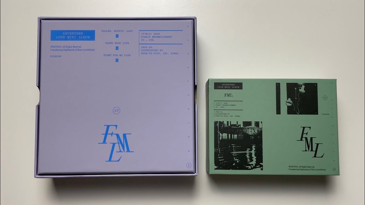 ♡Unboxing Seventeen 세븐틴 10th Mini Album FML (Deluxe & Kihno