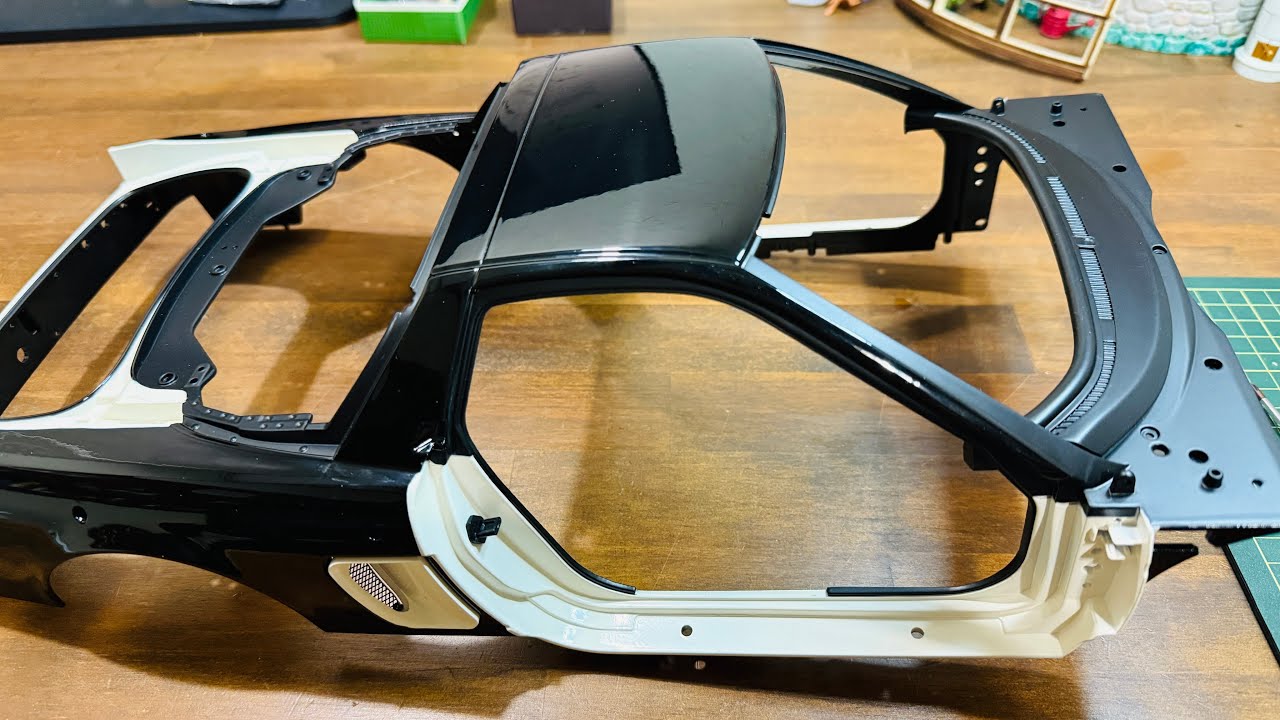 でかい箱開封‼️】NSX-R69号70号「サイドエアスクープの組立