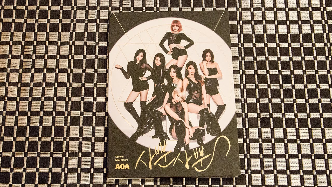 Unboxing | AOA 2nd Mini Album - Like a Cat - YouTube
