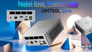 Minisforum UM750L Slim Mini PC | Wallet-Friendly Mini PC for