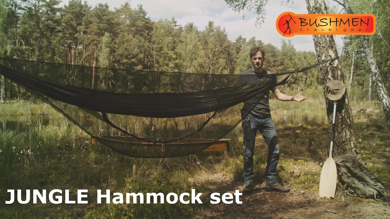 JUNGLE Hammock set | BRAND,BUSHMEN Travel Gear | PLUGFLUX