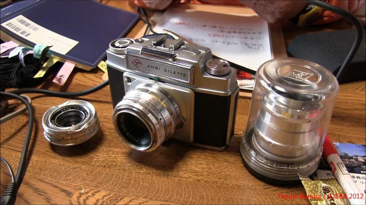 Agfa AMBI SILETTEと交換レンズ3本 - YouTube