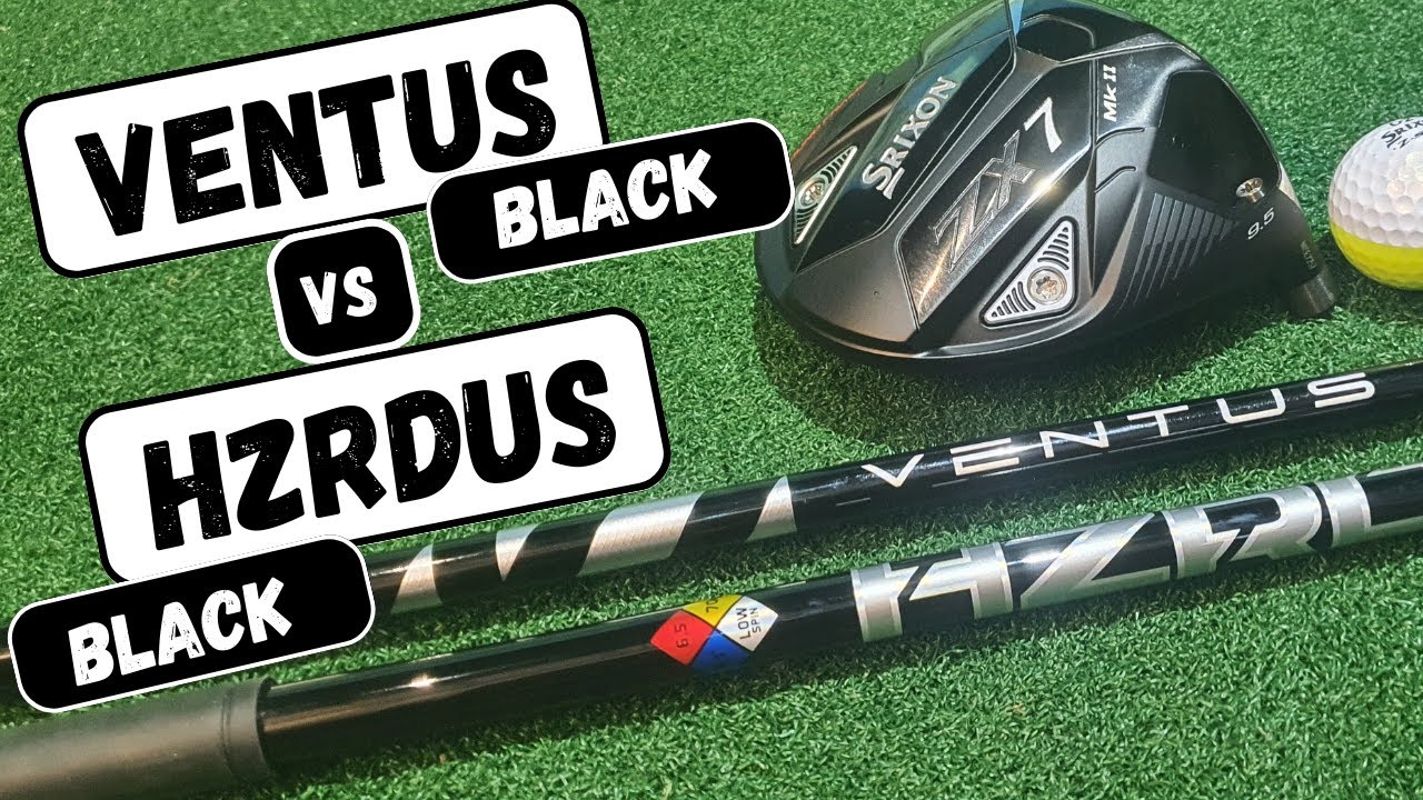 Ventus Velocore Black [7X] vs HZRDUS Black Gen 4 [6.5] - YouTube