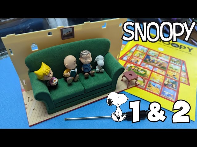 Deagostini Build The Snoopy & Friends House issues 1 & 2 - YouTube