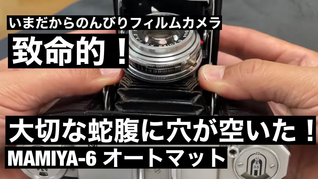 Mamiya-6 蛇腹カメラ (ジャンク品) Yahoo!オークション -「mamiya-6