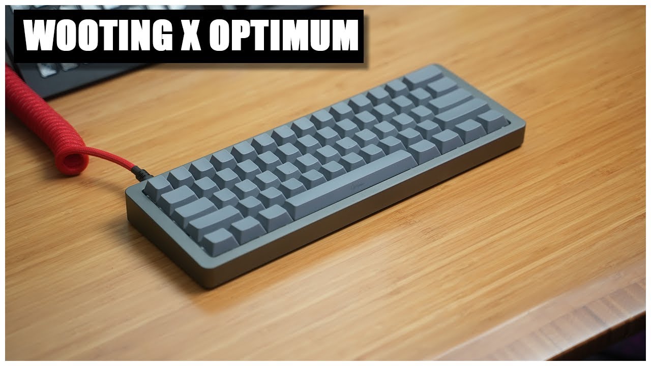 I bought Optimum's Wooting 60 HE+ Keyboard! - YouTube