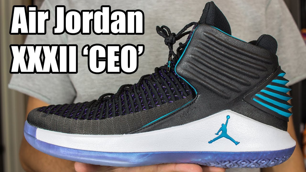 Air Jordan XXXII (32) CEO / Boardroom W/ On Foot - YouTube