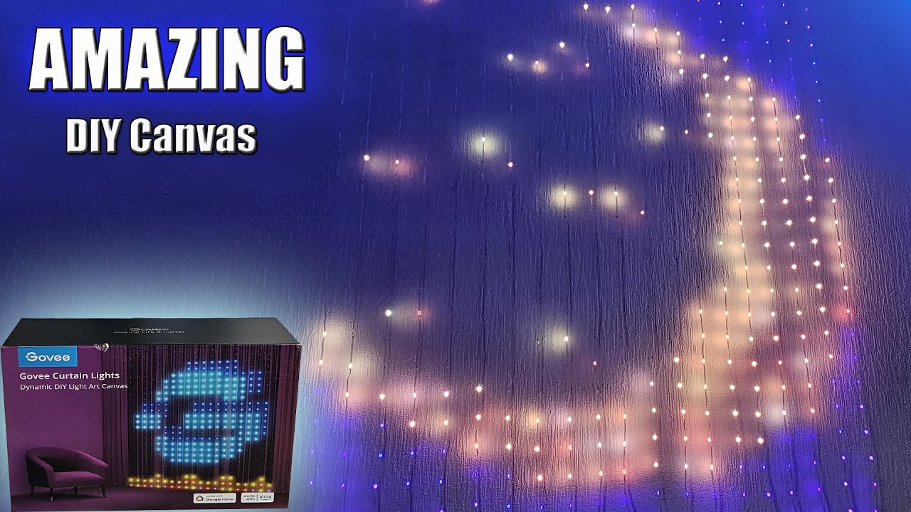 Kenjik】Govee Curtain Lights 動的DIY Govee Curtain Light ( DIY