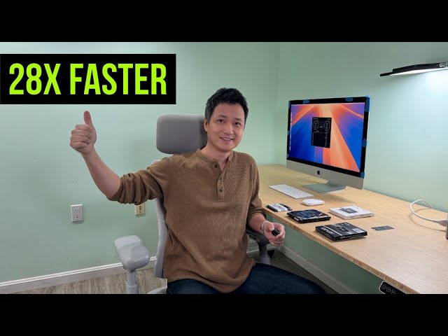 Make iMac 2019 28x Faster! 2 Simple Upgrades. Test Results