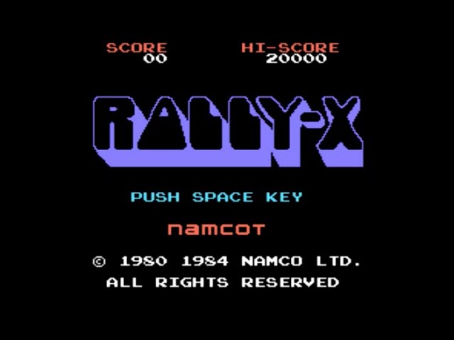 MSX】ラリーX【1周クリアまで】(全15面) - YouTube