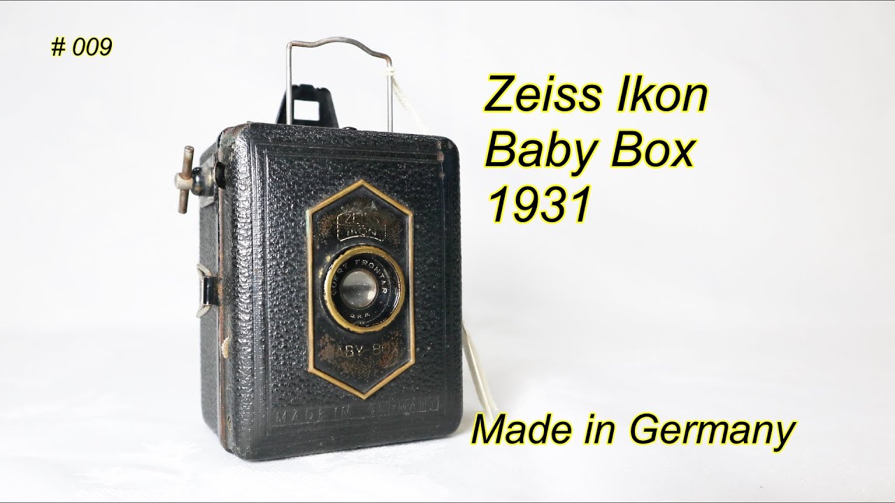 Zeiss Ikon Baby Box. 1931 - YouTube