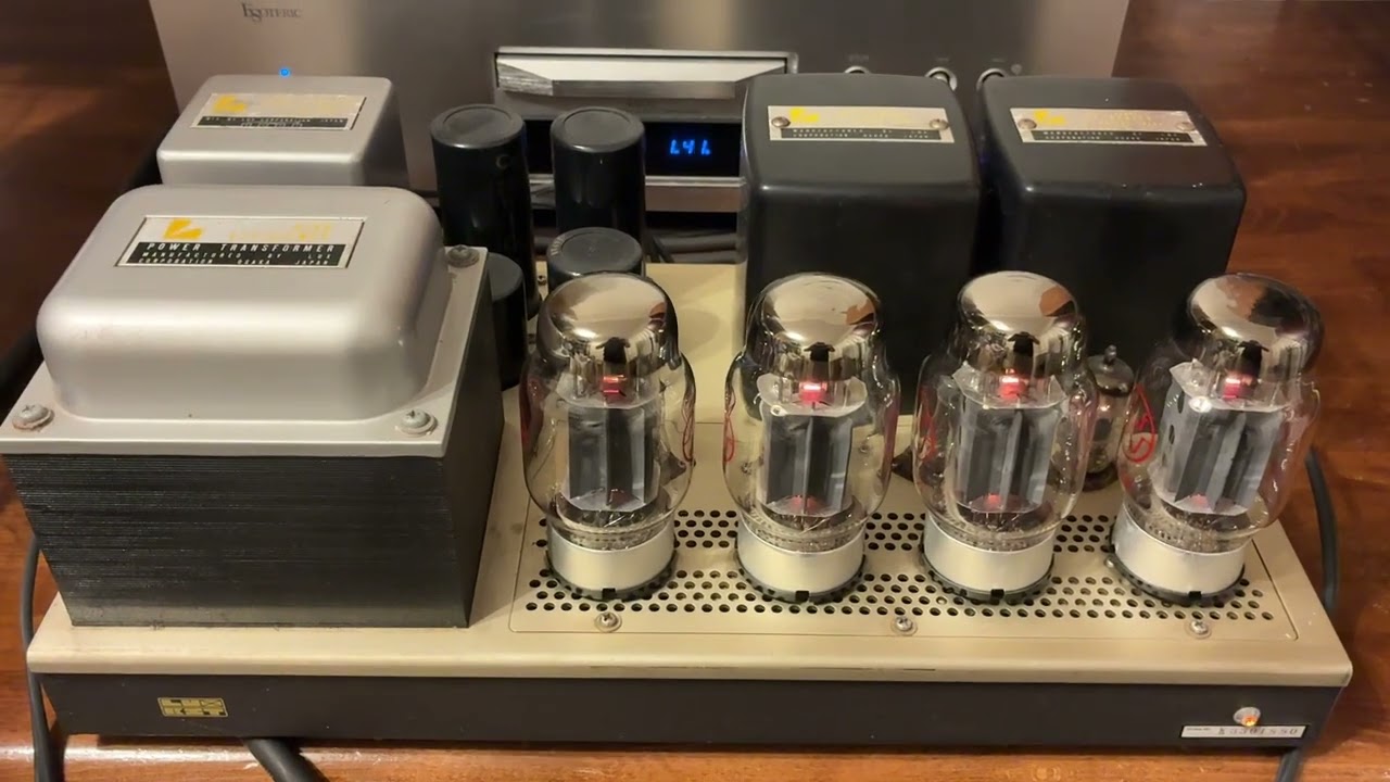 オーディオ試聴動画 luxman Luxkit A3700Ⅱ ラックスマン 真空管アンプ